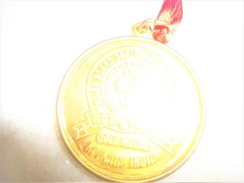 Received Gold Medal in the field of Health & Psychology